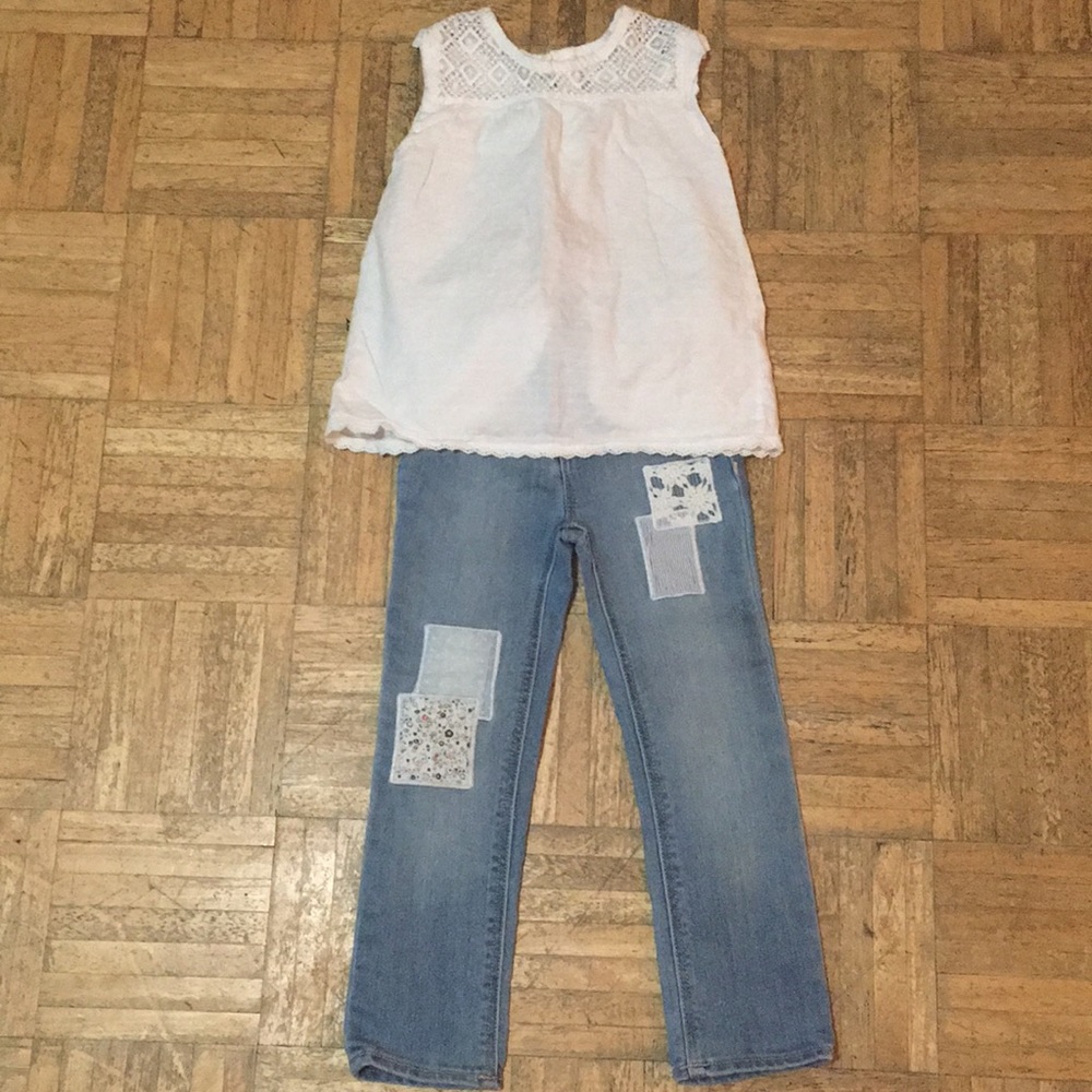 Set of Gap top size 3t/pants size 4t